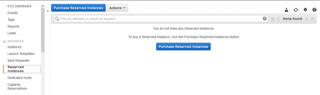 Select Purchase Reserved Instances