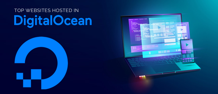 popular websites hosted in DigitalOcean