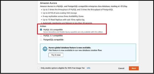 Choosing MYSQL version