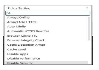 Setting Page Rules