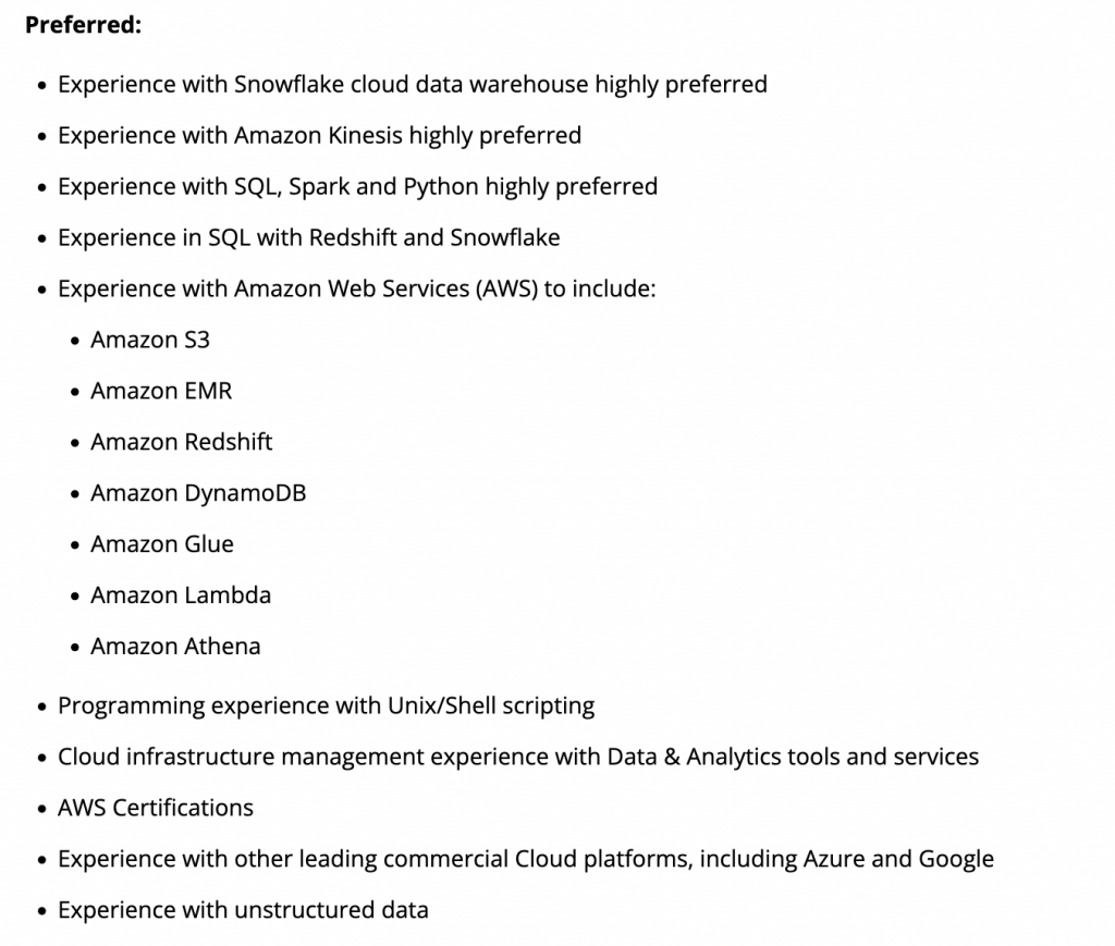 AWS Consultant Salary & Skill