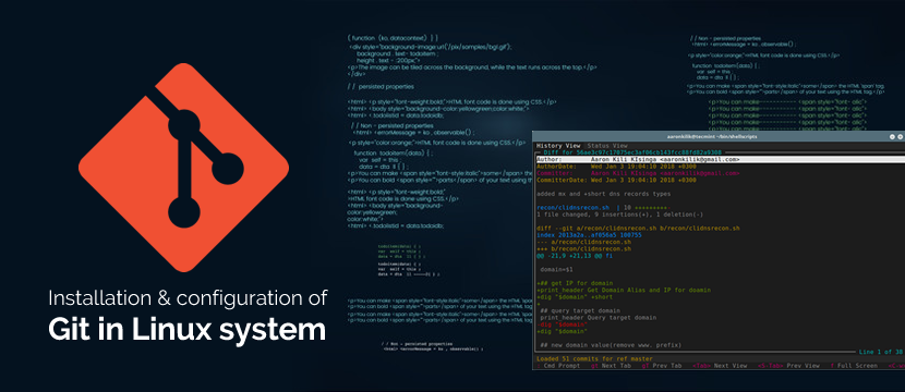 installation and configuration of Git in Linux system