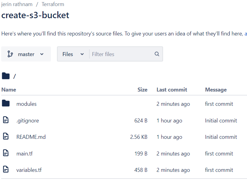 Bitbucket Files In Repo