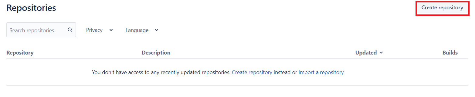 Bitbucket Repositories