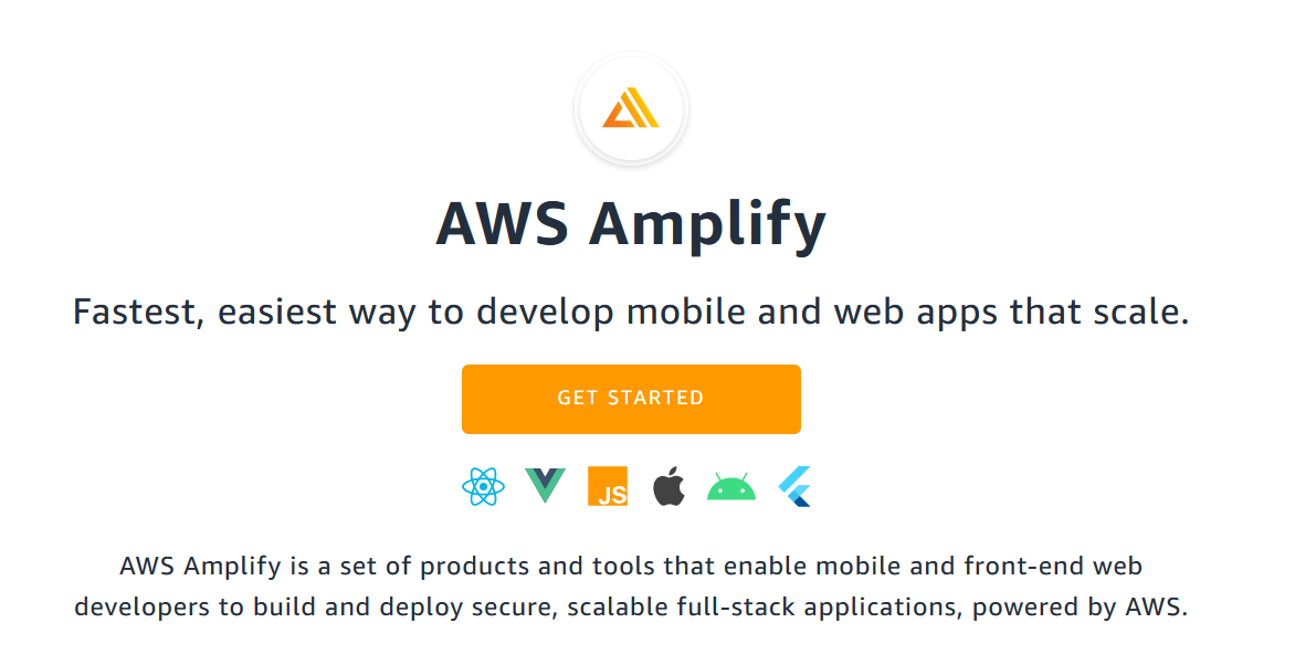AWS Amplify Get Started