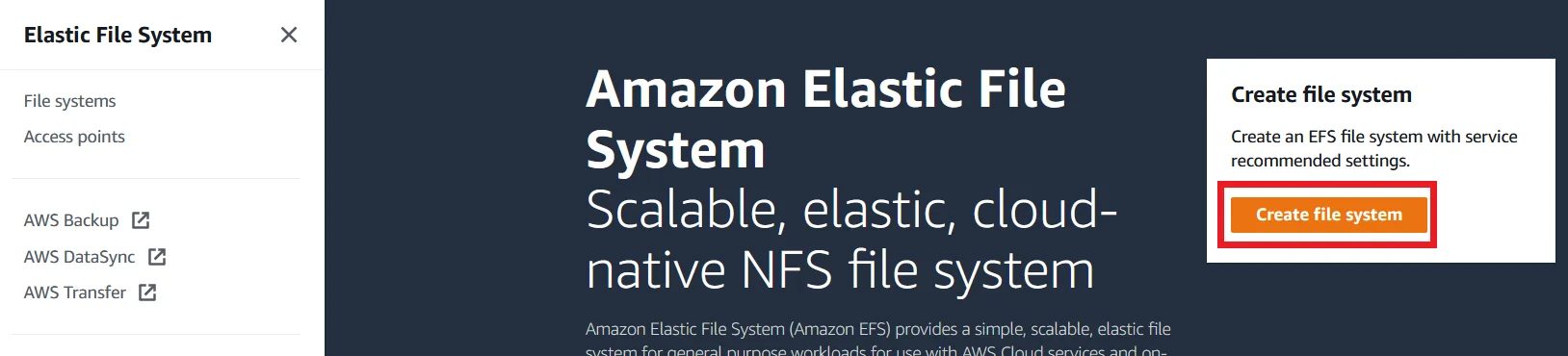 Elastic File System - EFS
