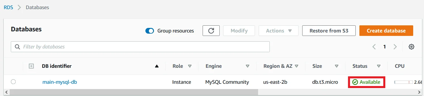 Upgrade MySQL 5.7 RDS DB Instance to Latest Version with Zero Downtime DB Available