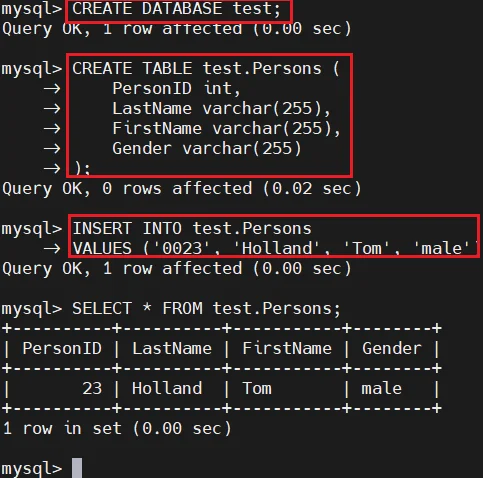 Upgrade MySQL 5.7 RDS DB Instance to Latest Version with Zero Downtime DB Create table and Insert