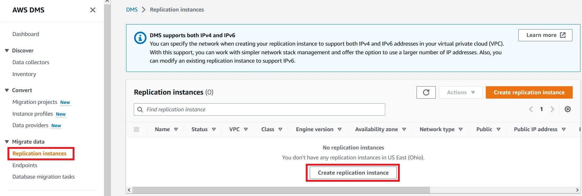 Upgrade MySQL 5.7 RDS DB Instance to Latest Version with Zero Downtime Create Replication Instance