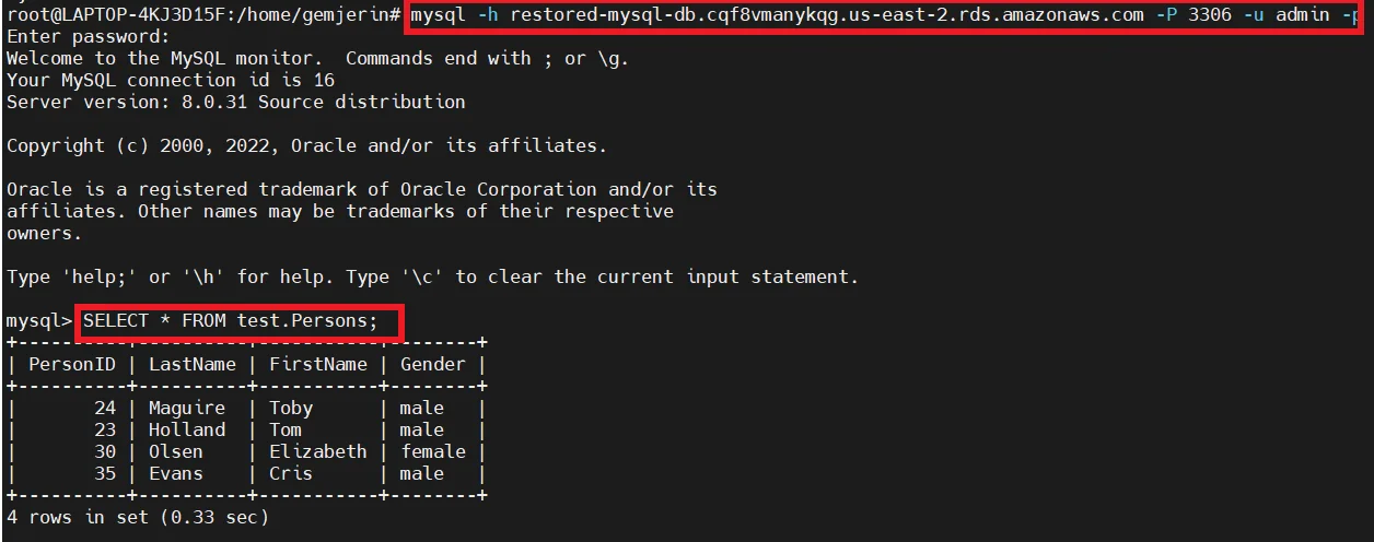 Upgrade MySQL 5.7 RDS DB Instance to Latest Version with Zero Downtime Login to Secondary RDS DB