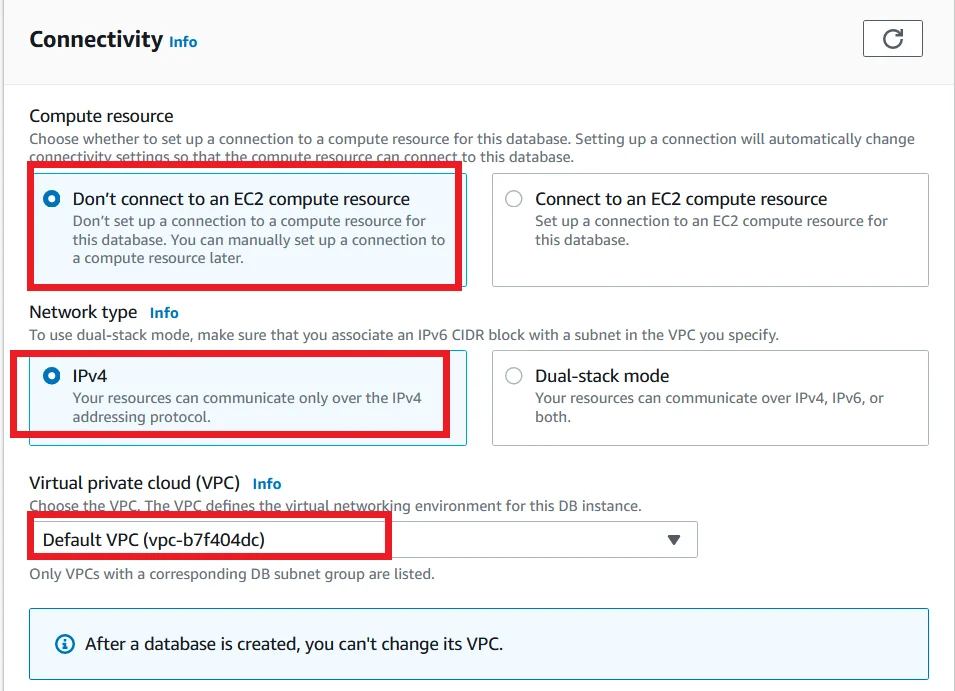 Upgrade MySQL 5.7 RDS DB Instance to Latest Version with Zero Downtime Create Database Connectivity