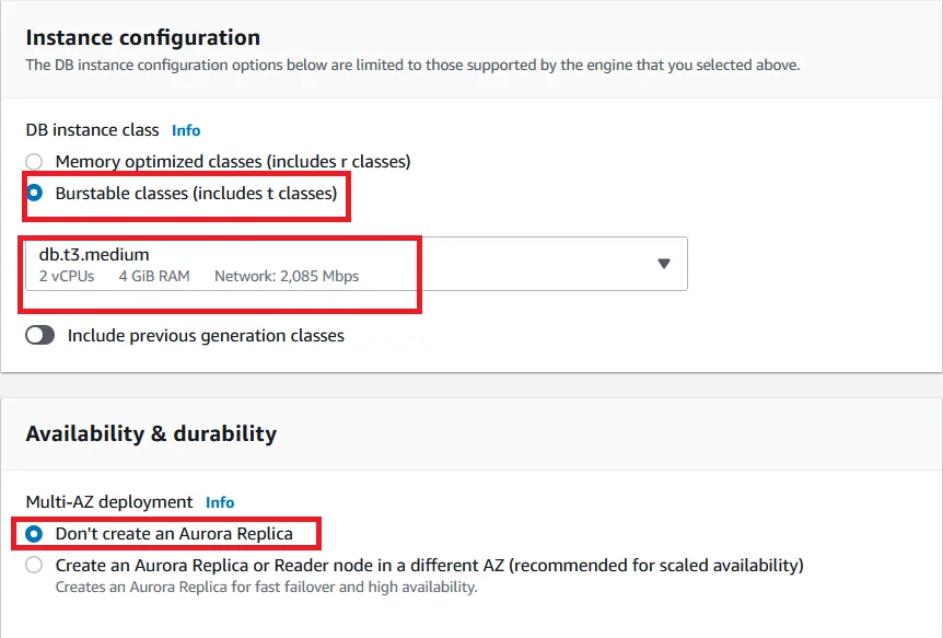 Upgrade Aurora PostgreSQL latest version with 0 Downtime using DMS Configurations Source Database
