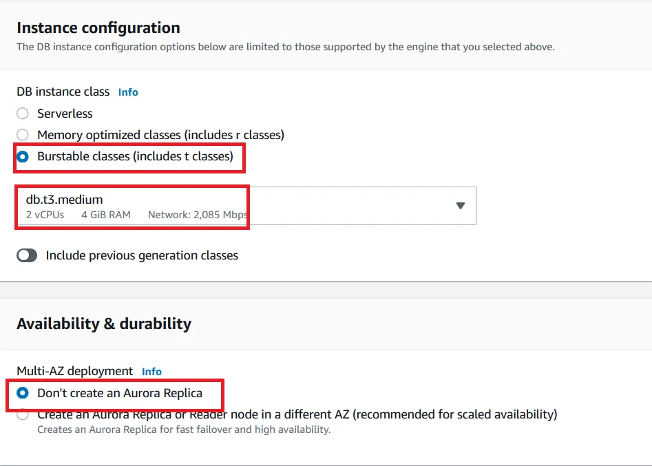 Upgrade Aurora PostgreSQL latest version with 0 Downtime using DMS System Config Target Database