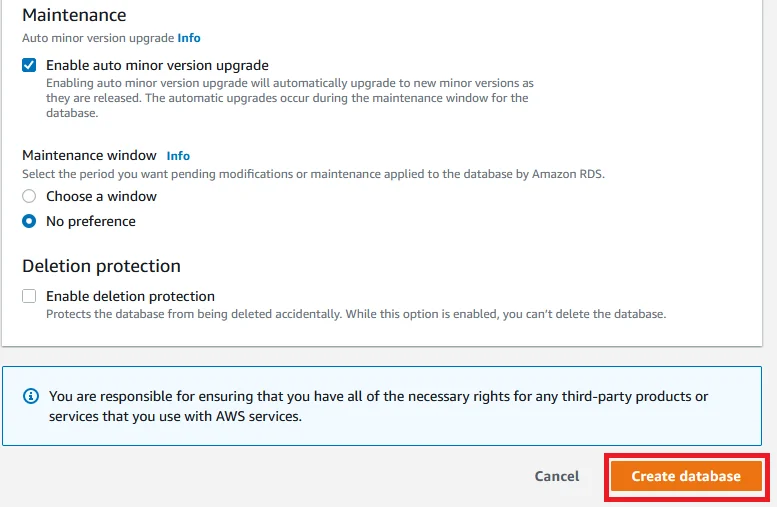 Upgrade Aurora PostgreSQL latest version with 0 Downtime using DMS Create Target Database