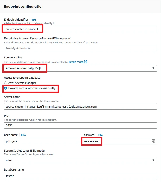 Upgrade Aurora PostgreSQL latest version with 0 Downtime using DMS Source Endpoint Configuration