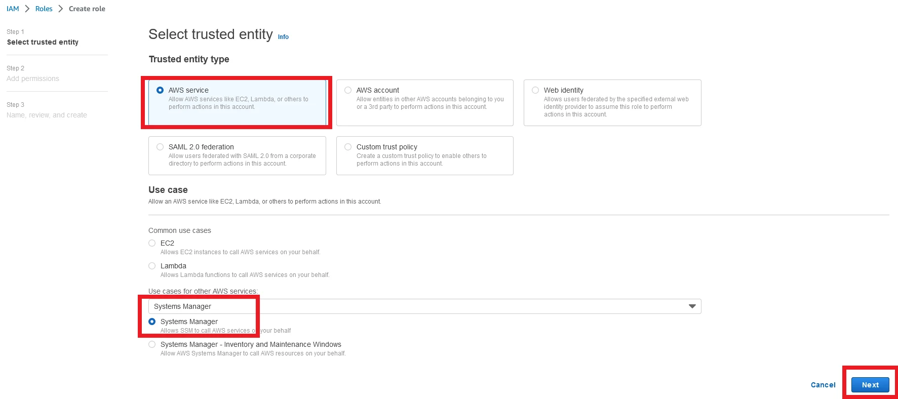 Stop and Start RDS Instance Automatically using System Manager select service