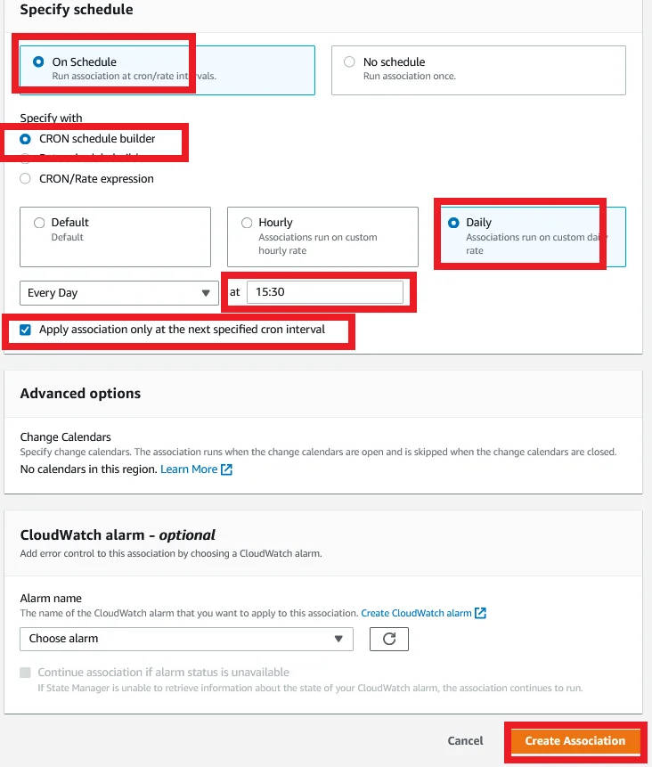 Stop and Start RDS Instance Automatically using System Manager State Manager Schedule to stop