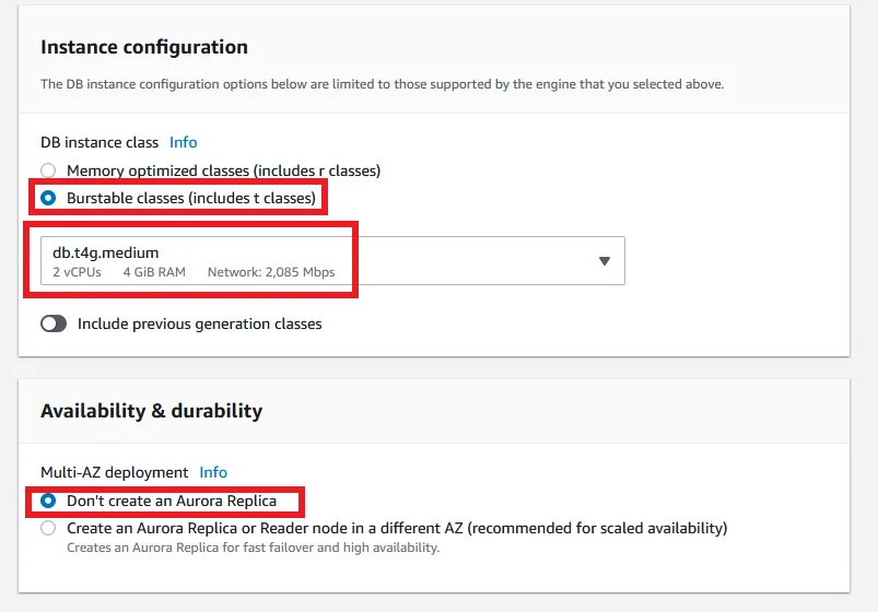 AWS DevOps Guru Instance Type