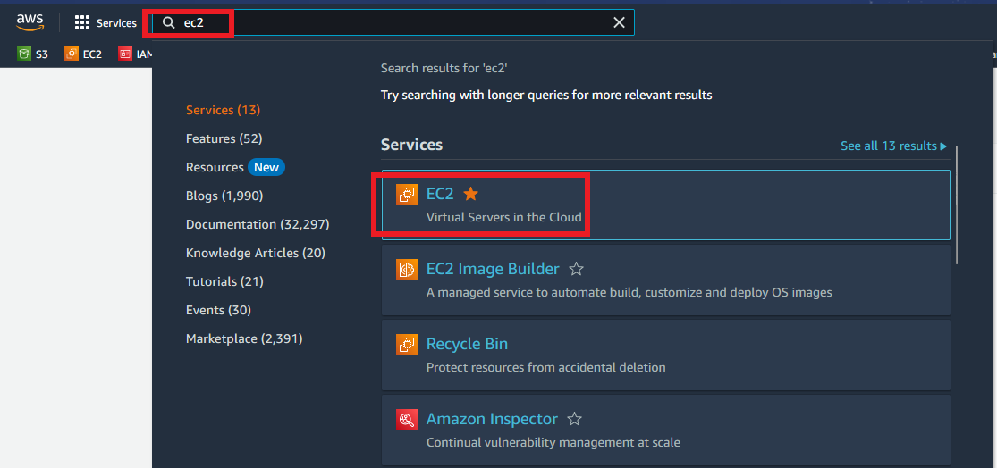 AWS EC2 Dashboard