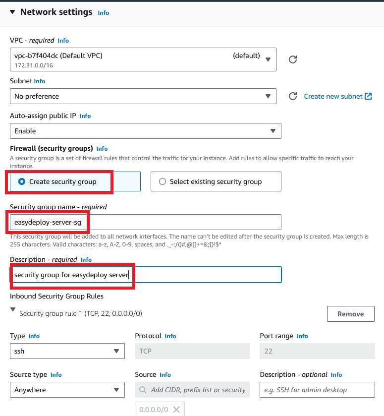 AWS Security Group