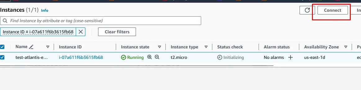 AWS EC2 instance