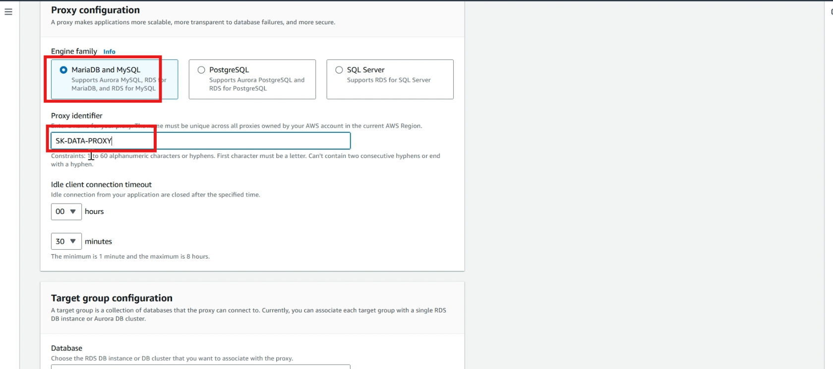 RDS proxy