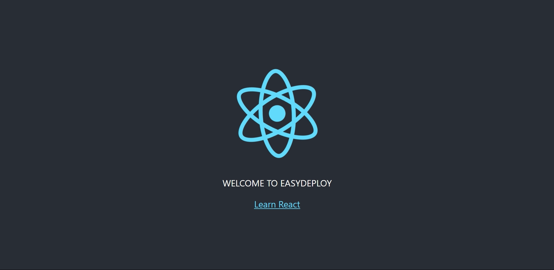 REACT JS APP